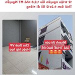 Siêu rẻ!! lầu 1,2,3 nhàmặt tiềnnguyễn thái sơn