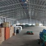 Cho thuê kho xưởng 3600m2 trong kcn tân đức, xã đức hoà hạ, huyện đức hoà, tỉnh long an