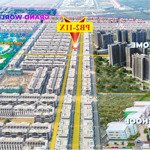 Shophouse 2 mặt tiền áp góc - ngay 43 toà chung cư noxh đã khởi công vinhomes ocean park 3