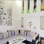 Nhà trệt lầu 80m2 có nội thất. gần chợ an thới