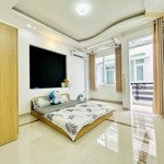 Giảm 1 triệuiệu ch 1 phòng ngủ40m2bancol, máy giặt riêng ngay ngã tư phú nhuận