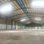 Cho thuê kho xưởng 960m2 tại kcn long hậu