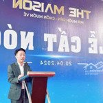 Căn 2pn 46m, ký trực tiếp cđt, 300 tr nhận nhà, tặng full nội thất