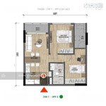 Bán thu hồi vốn căn hộ 60m2 panorama tầng trung thoáng mát, đang có sẵn hd thuê 9 triệu/th.