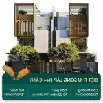 Biệt thự 400m2 sycamore bình dương chỉ 15 tỷ capitaland tặng bạn 300triệu