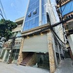 Tòa building phố hoàng ngân, 2 thoáng, oto tránh, hầm để xe, 102m2*9t