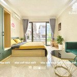 Trống sẵn 1pn 40m2view thành phố, bancol, thang máyngay lê văn sỹ