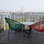 Căn hộ penhouse 3 phòng ngủ view trực diện sông hàn - đầy đủ nội thất và có sổ hồng vĩnh viễn