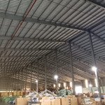 Cho thuê kho xưởng mặt tiền đường tỉnh lộ 10, đức hoà long an diện tích: 5100m2 pccc tự động giá bán 380 triệu