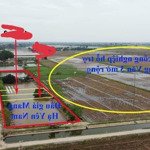 Chỉ 1,5 tỷ lô đất 2 mặt đường oto. sát 2 khu cn .138m2- mt 6m. đấu giá mang hạ duy tiên, hà nam