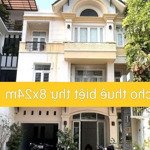 Cho thuê biệt thự 8x24m 2 lầu mt đường kdc nam long trần trọng cung q7