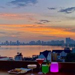 View hồ tây-apartment gần lotte-lạc long quân-93m2 x 7 tầng thang máy - thu nhập 130 triệu/tháng