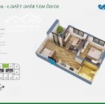 Cần bán căn hộ 48m2 toà hh4 flc garden city đại mỗ