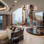 Penthouse sở hữu hơn 150m2 sân vườn hồ bơi. chiều dài mặt tiền hơn 50 mặt tiền. đang nhận giữ chỗ