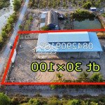 Bán kho 3000m2 thủ thừa long an . đường xe tải trọng 13 tấn