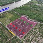 Bán 5 lô f0 đất vườn đang trồng mít, dừa, cách sông vàm cỏ 100m, giá 990tr/1000m2, quy hoạch đất ở