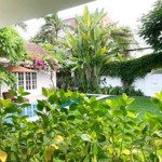 Villa nội thất cao cấp hồ bơi - sân vườn , gần phố an thượng 3pn