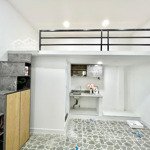 Cho thuê phòng duplex - full nội thất - mới xây - ngay mặt tiền đường hùng vương quận 5