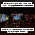 Cần sang quán cocktail bar lầu 4 mt đặng thùy trâm