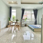 Khai trương studio 30m2 full nội thất, kdc an ninh gần cầu vượt gò dưa