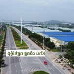 Bán đất thị trấn hàng trạm, mặt đường quốc lộ 12b, phù hợp kinh doanh, diện tích 445m2