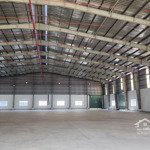 Cho thuê kho xưởng 1800m2 cụm công nghiệp đức hoà đông, gần kcn tân đô.