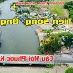 đất vườn 1 sẹc phạm thái bường, khu vực gần đường lớn và sông mát mẻ