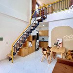 Căn hộ phòng duplex - studio nội thất mới 100% - thiết kế hiện đại ngay q2 - sala - đảo kim cương