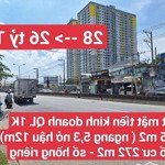 đất mặt tiền quốc lộ 1k , p. bình an, tp. dĩ an