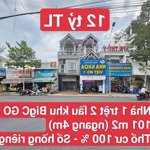 Nhà mặt tiền kinh doanh khu bigc go, p. đông hòa, tp dĩ an