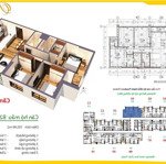 (hiếm) pandora chính chủ bán căn hộ trục 01 - 103m2, 3 phòng ngủ, 2vs, nội thất gắn tường cao cấp