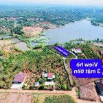 Bán chiếc view hồ 3 mặt tiền với 148m đỉnh nhất huyện cư kuin, cách sân bay 20km, thổ cư 400m2