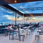 Cho thuê rooftop 200m2 tân bình rooftop tầng 6 mặt tiền xe hơi