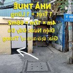 Nhà thuê chính chủ 68m2 đ.25a p.tân quy q.7