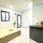 Chdv dạng studio nội thất cơ bản có thang máy ngay mặt tiền đường