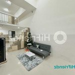 Căn hộ duplex siêu rộng ~40m2, đầy đủ nội thất, ngay dưới trệt mới toanh, gần đầm sen