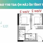 Chỉ 521 triệu sở hữu căn hộ 2 phòng ngủ 2 vệ sinhgiá bán 2,608 tỷ/83m2 (đã vat) khi dùng đòn bẩy. liên hệ: 0933835883