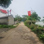 Bán đất view hồ bám đường liên huyện