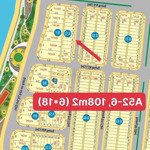 đường d12, a52-6, 108m2(6*18) giá bán 1ty140, khu mega city 1, bến cát,bd