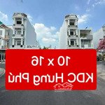 Cặp nền giá siêu rẻ - đường b12 - kdc hưng phú