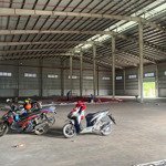 Cho thuê kho xưởng 3000m2, dtxd 1700m2 khu công nghiệp tân đô, đức hoà