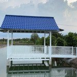 Bán nhà vườn sẵn 5300m2 có 300m2 thổ cư - mặt sông ông thuộc giá chỉ 2 triệu2/m2 - về phà cát lái 8km