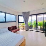 Studio cửa sổ thoáng đường d5, bình thạnh view thiên nhiên full nội thất