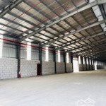 Cho thuê kho xưởng mới quốc lộ 1a bình chánh,dt: 1.400m2, giá: 95k/m2