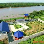 Siêu phẩm 1300m2 có 300m2 thổ view sông nhựt tảo, 1.7 tỷ