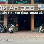 Cho thuê mbkd nhà mặt phố lý thường kiệtdiện tích400m2,mặt tiền20m phù hợp kd nhà hàng, cafe vị trí đẹp