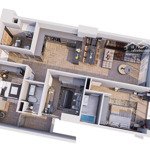 Chính chủ cần cho thuê căn hộ 3 ngủ 130 m2 nội thất mới tinh nguyên bản cđt liên hệ: 0852855656
