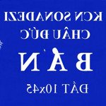 10x45 mặt tiền đường lối vào kcn sonadezi châu đức brvt