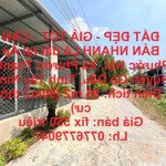 đất đẹp - giá tốt - cần bán nhanh lô đất tại xã phước thạnh, gò dầu, tây ninh