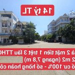 Nhà phố 1 trệt 3 lầu 2 mặt tiền trung tâm hành chính, dĩ an, dĩ an